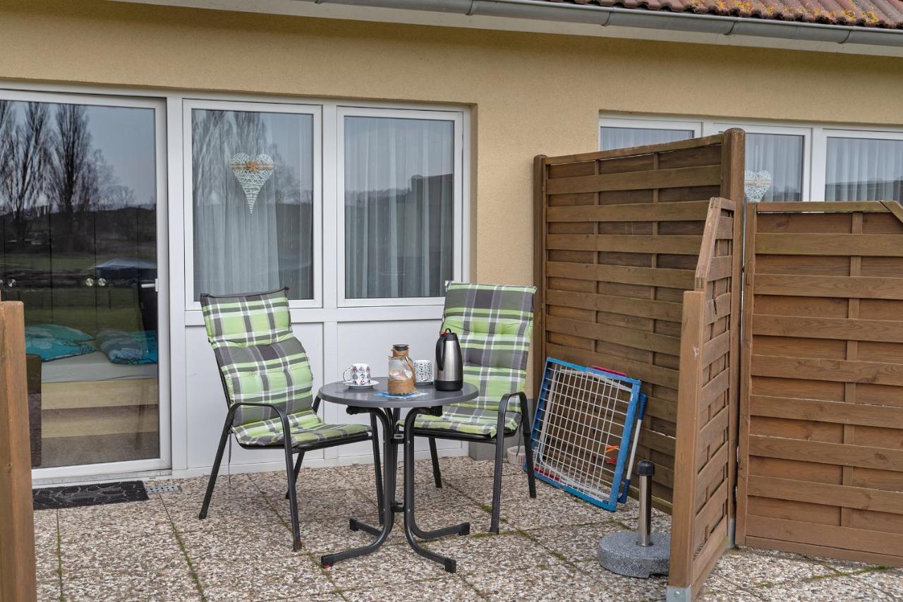 דירות אלט רדביץ Haus Inselperle Mit Blick Auf Den Bodden מראה חיצוני תמונה
