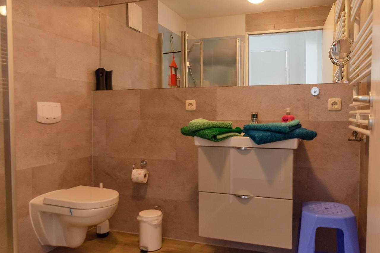 דירות אלט רדביץ Haus Inselperle Mit Blick Auf Den Bodden מראה חיצוני תמונה